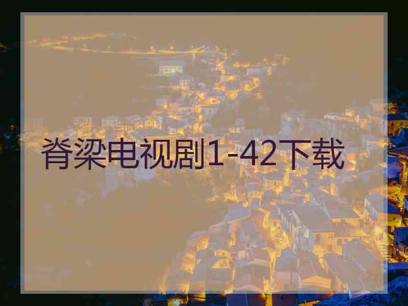 脊梁电视剧1-42下载