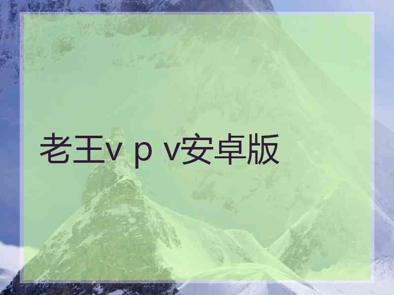 老王v p v安卓版