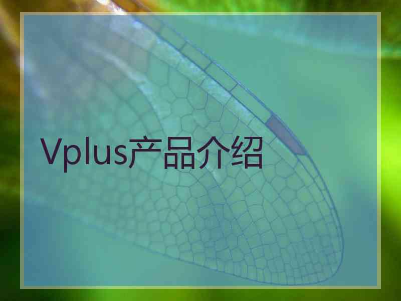 Vplus产品介绍