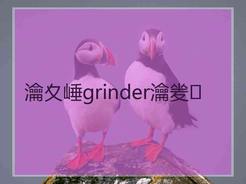 瀹夊崜grinder瀹夎