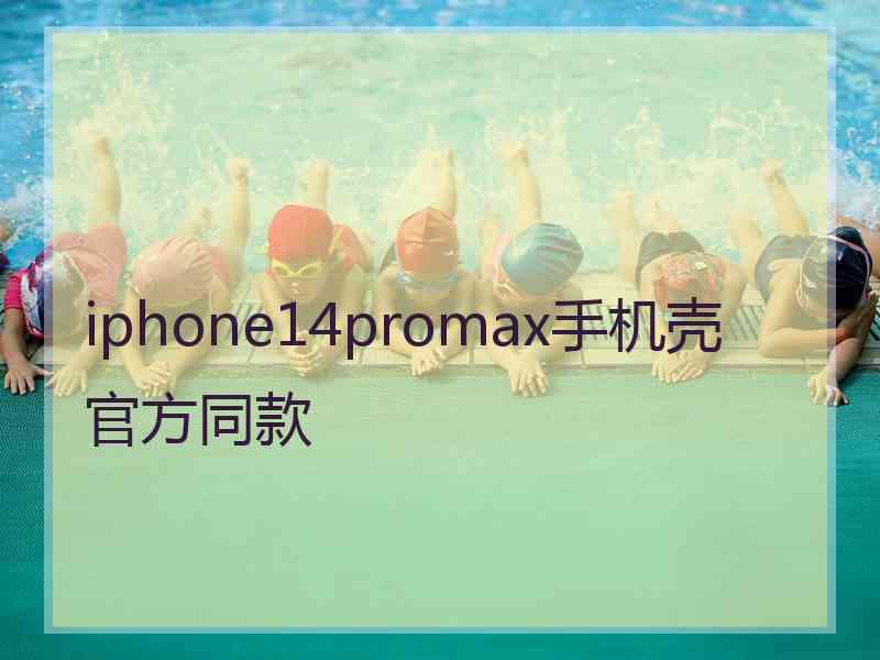 iphone14promax手机壳官方同款