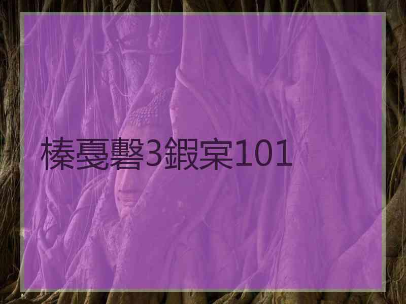 榛戞礊3鍜宲101