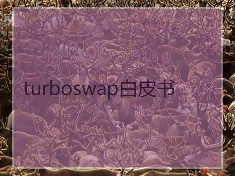 turboswap白皮书