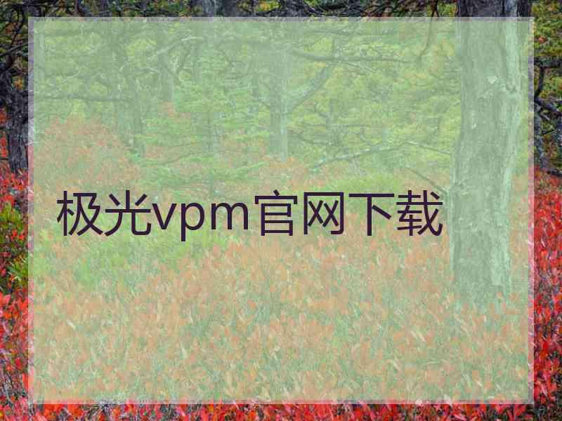 极光vpm官网下载