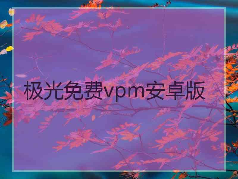 极光免费vpm安卓版