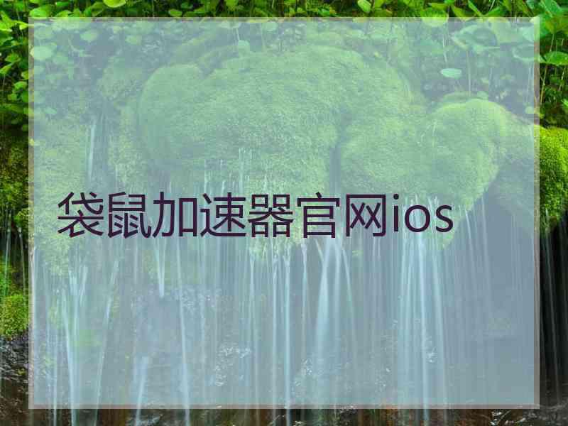 袋鼠加速器官网ios