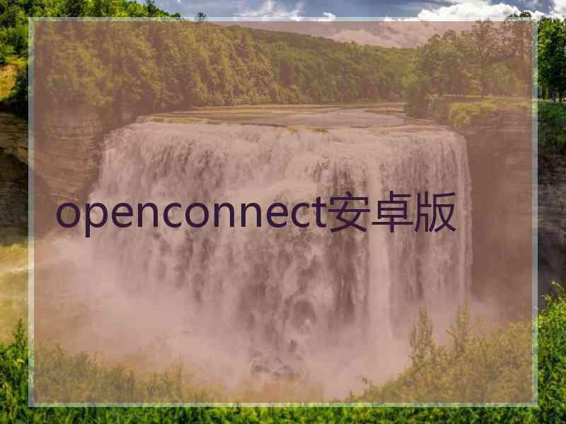 openconnect安卓版